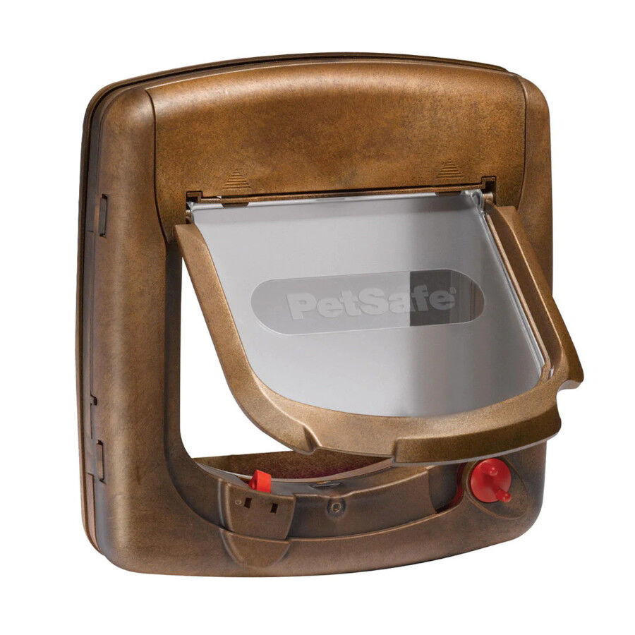 Petsafe Staywell Puerta Magn&eacute;tica Marr&oacute;n para gatos, , large Imagen numero 1