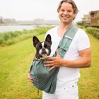 Bolso para llevar mascotas Canvas Pocket color Verde, , large image number null