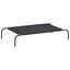 vidaXL Cama elevada para perros negra tela Oxford y acero, , large indicador imagen numero 1
