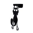 Colgador para puertas Curious Cat en forma de gato color Negro, , large image number null