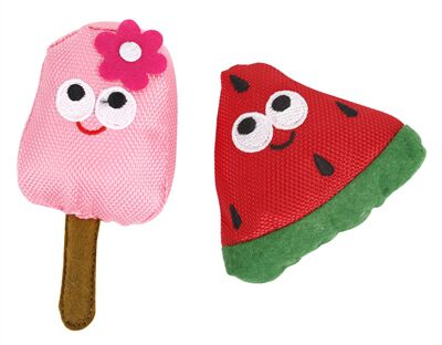 FOFOS | Peluche Sand&iacute;a y Helado con Catnip (Colecci&oacute;n Verano) - Para Gato, , large Imagen numero 2