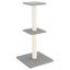 vidaXL Rascador para gatos con postes de sisal gris claro 73 cm, , large indicador imagen numero 1