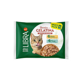 Libra Pollo y Pavo Gelatina para gatos