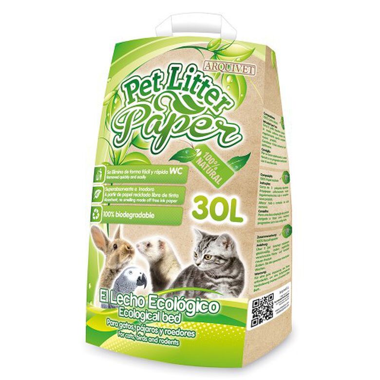 Lecho Pet Litter Paper grande olor Neutro thumbnail