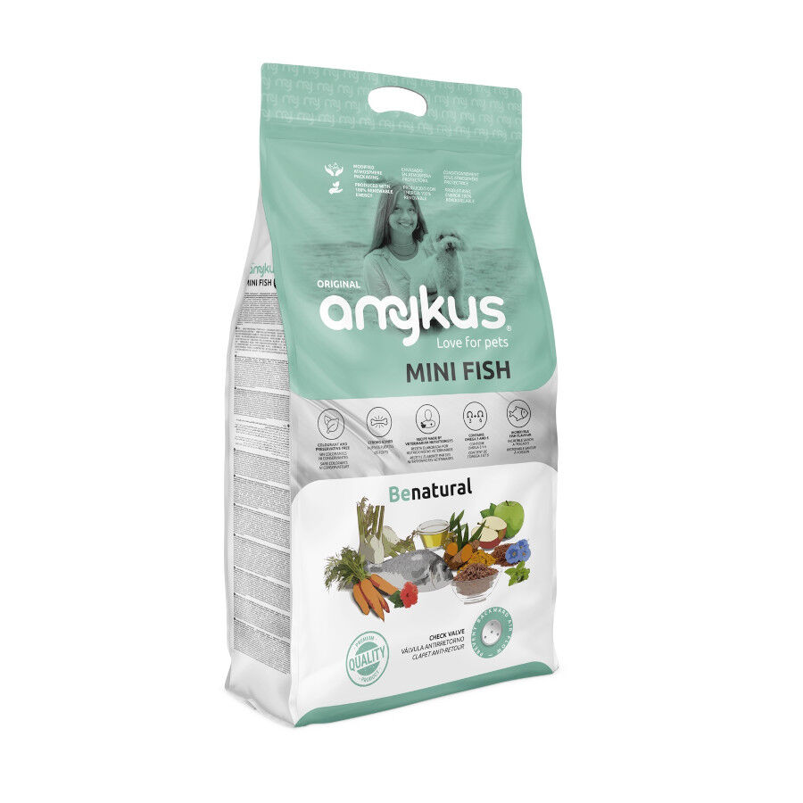 Amykus Original Mini Fish pienso de pescado para perros Mini, , large Imagen numero 1