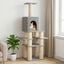 vidaXL &Aacute;rbol para gatos con postes de sisal Muebles Gatos jugar mascotas Torre, , large indicador imagen numero 2