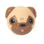 Tootoy! Chew Pug mordedor de látex con sonido para perros, , large indicador imagen numero 2