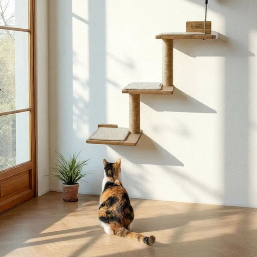 Althea Living - &Aacute;rbol para Gatos Duna para trepar, rascar y afilar u&ntilde;as, , large Imagen numero 3