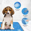 Nobleza - Alfombrilla refrescante para mascotas grandes. Auto refrigerante No tóxico. Ideal para para perros, gatos en verano. 90 * 50 cm, color azul, L, , large indicador imagen numero 2