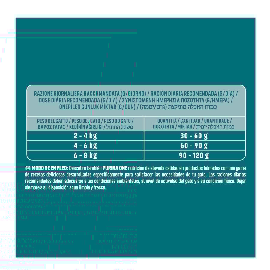 Purina ONE Senior 11+ Bifensis Pollo pienso para gatos thumbnail