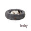 Leeby Sof&aacute; Donut Corduroy Gris para perros, , large indicador imagen numero 2