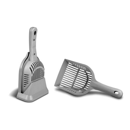 Pioneer Pet pala con soporte para arenero de gato Imagen numero 1