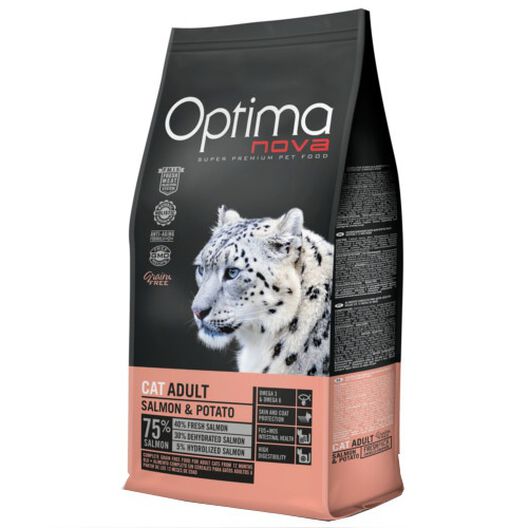 Optima Nova Grain Free Salmon comida para gatos image number null