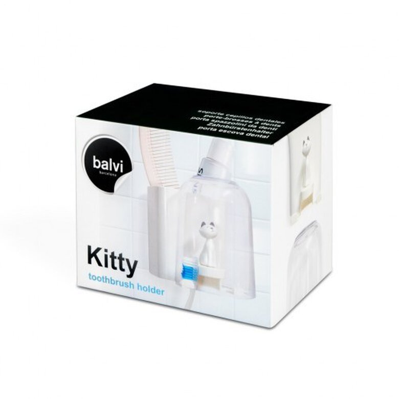 Soporte cepillo dental Kitty color Blanco, , large image number null