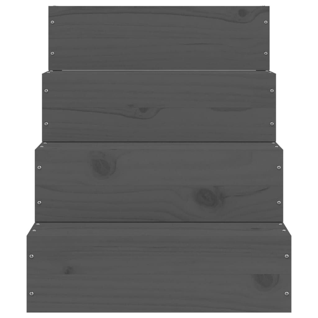 Vidaxl Escalera Gris para perros y gatos thumbnail