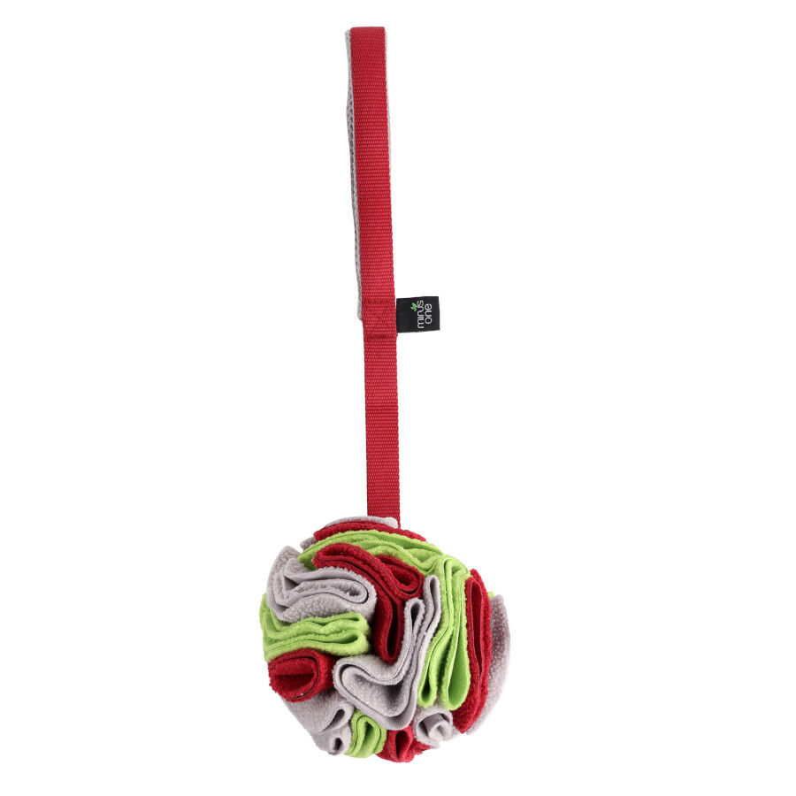 Minus One Fleece Fleece Tug Ball pelota de tela para perros y gatos, , large Imagen numero 1