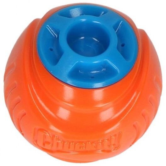 Pelota de juguete con sonido para perros color Naranja, , large image number null