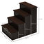 PawHut Escalera para Perros Café Oscuro, , large indicador imagen numero 3