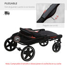 PawHut Cochecito para Perros Plegable Carrito para Mascotas con Ventanas de Malla Correas de Seguridad Bolsillos de Almacenamiento Carga 40 kg 112x65x100 cm Rojo, , large image number null