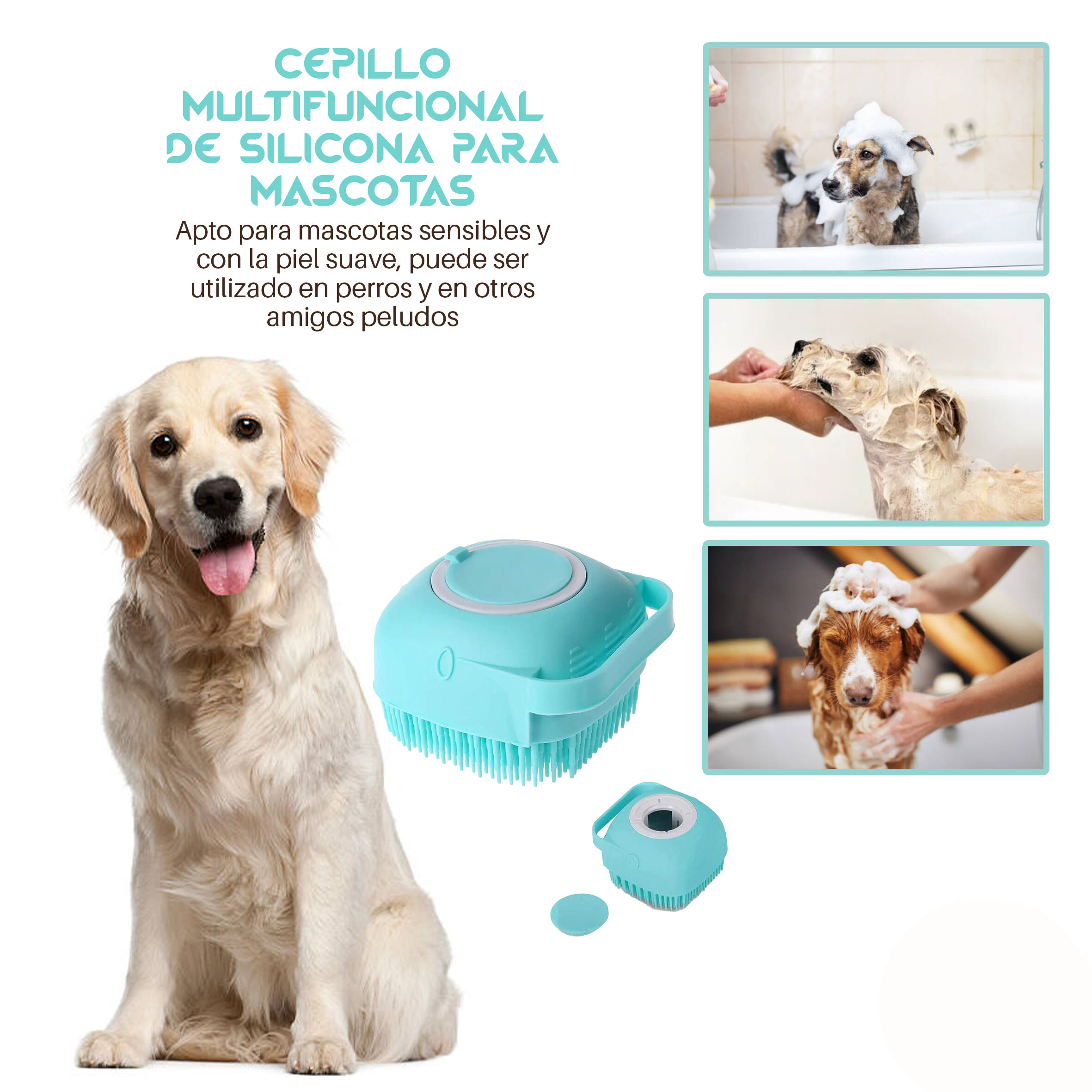 Pack de Dos Esponjas para Lavado de Perros y Gatos, , large Imagen numero 2