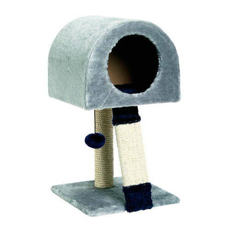 TK-Pet Jazz casa rascador para gatos felpa y sisal image number null