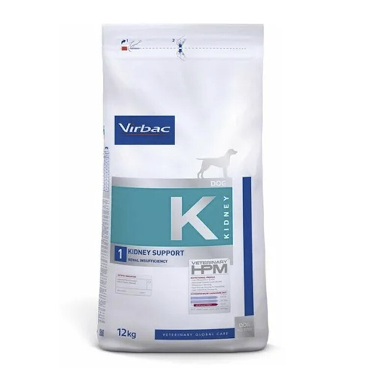 12 kg Virbac Kidney Renal Insufficiency HPM Pienso para perros