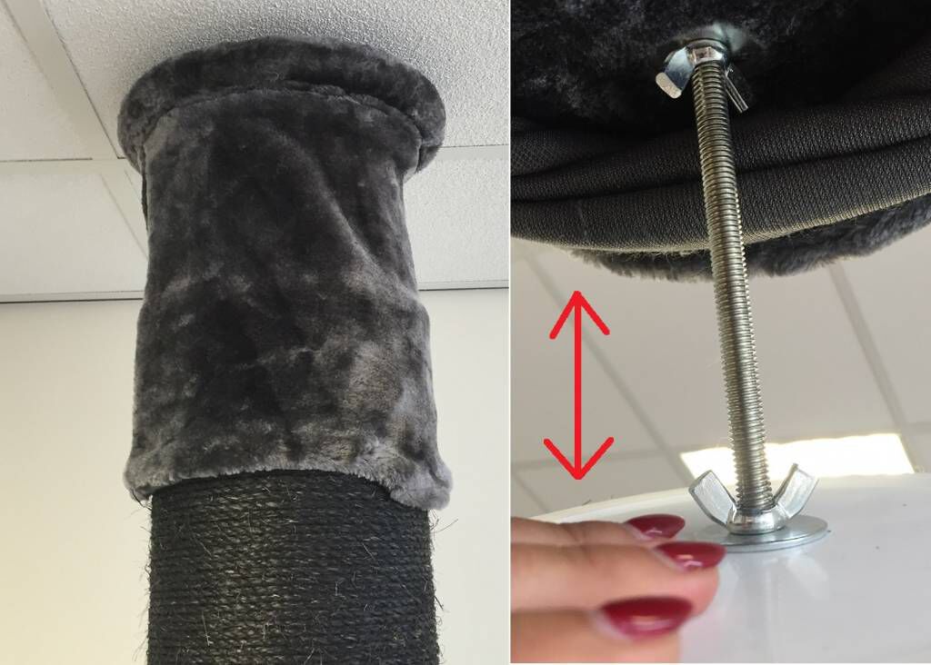 Rascador Maine Coon Tower Plus para gatos color Negro, , large Imagen numero 5