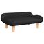 vidaXL Cama para perros de tela negra 70x40x24 cm, , large indicador imagen numero 1