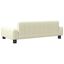 vidaXL Cama para perros de cuero sintético crema 70x45x30 cm, , large indicador imagen numero 8