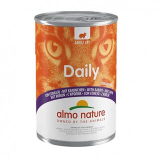 Almo Nature Adult Daily Conejo lata para gatos  