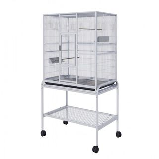 StrongCages Voladero ECO blanca para pájaros