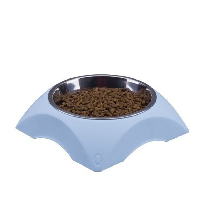 Comedero bebedero bowl mixto para mascotas color Azul, , large image number null