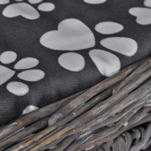 Casa con camas para gatos color Gris thumbnail