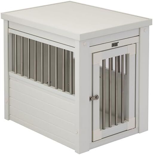 FINCA CASAREJO Jaula Confort Modelo Arkansas balnco - Perrera de Interior para Perros thumbnail