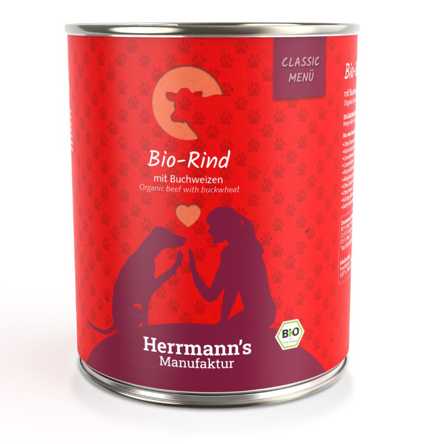 Classic BIO Ternera con trigo sarraceno 6 x 800g, , large Imagen numero 1