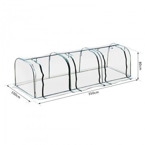 Invernadero caseta Outsunny color Transparente thumbnail