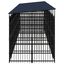 Vidaxl perrera con puerta de bisagras para perros, , large indicador imagen numero 7