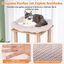 COSTWAY Árbol para Gatos de Madera, Torre de Gato Temática Deportiva de 120 CM con Condominio de 2 Pisos, 2 Perchas, Hamaca con Aro de Baloncesto, Postes de Rascado, Mueble de 5 Capas para Gatos en Interiores, , large indicador imagen numero 4