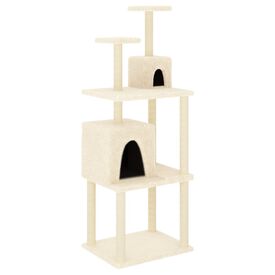 VidaXL Rascador Sisal Crema para gatos