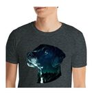 Mascochula camiseta hombre noche estrellada personalizada con tu mascota gris oscuro, , large image number null