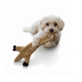 LOVE THE EARTH Peluche llama con sonido para perros