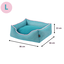 Leeby Cama Rayas Finas para perros, , large indicador imagen numero 6