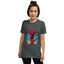Mascochula camiseta mujer el brujo personalizada con tu mascota gris oscuro, , large indicador imagen numero 3