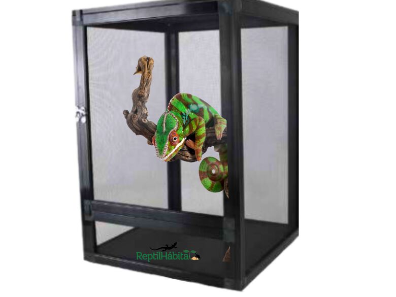 Reptilhábitat MeshPro Black