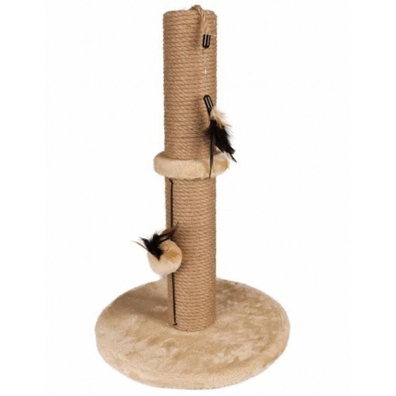 Poste rascador Indian para gatos color Beige, , large image number null