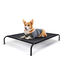 Nobleza Cama Elevada Perro, Cama Refrescante Perro, Cama de Mascotas Transpirable para Exterior Interior Jardín Terraza, Cama Perro Robusto Lavable, Negro, L, 124x90x20CM, , large indicador imagen numero 6