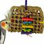 Cojín de forrajeo mini para loros color Marrón, , large indicador imagen numero 1