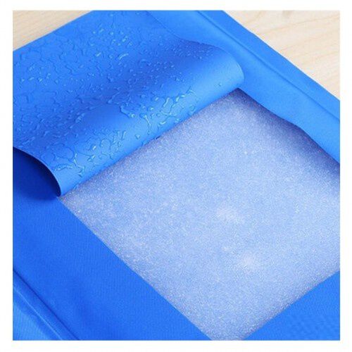 Acomoda textil alfombra refrigerante azul para mascotas, , large Imagen numero 3