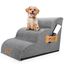 Nobleza Escalera para Perros, Escaleras Rampa para Perros Mascotas de Espuma de 3 Escalones con Rodillo para Pelusa, Escalera para Cama de Perros Pequeños Perros y Gatos Subir a la Cama, , large indicador imagen numero 10