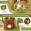 COSTWAY Árbol para Gatos de Bosque, Torre Multinivel con Condominio de Tronco, Percha Floral Acolchada, Rascador de Sisal y Juguetes, Centro de Actividades para Gatitos y Adultos, Verde + Marrón, , large indicador imagen numero 4